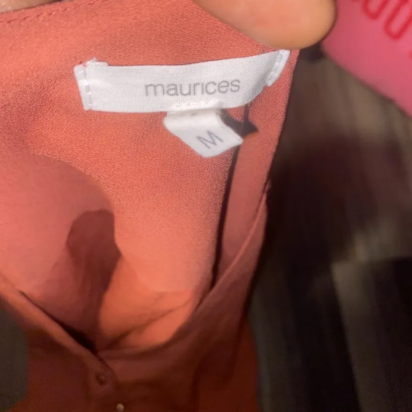 Maurice's  Rust Sleeveless Blouse - Image 6