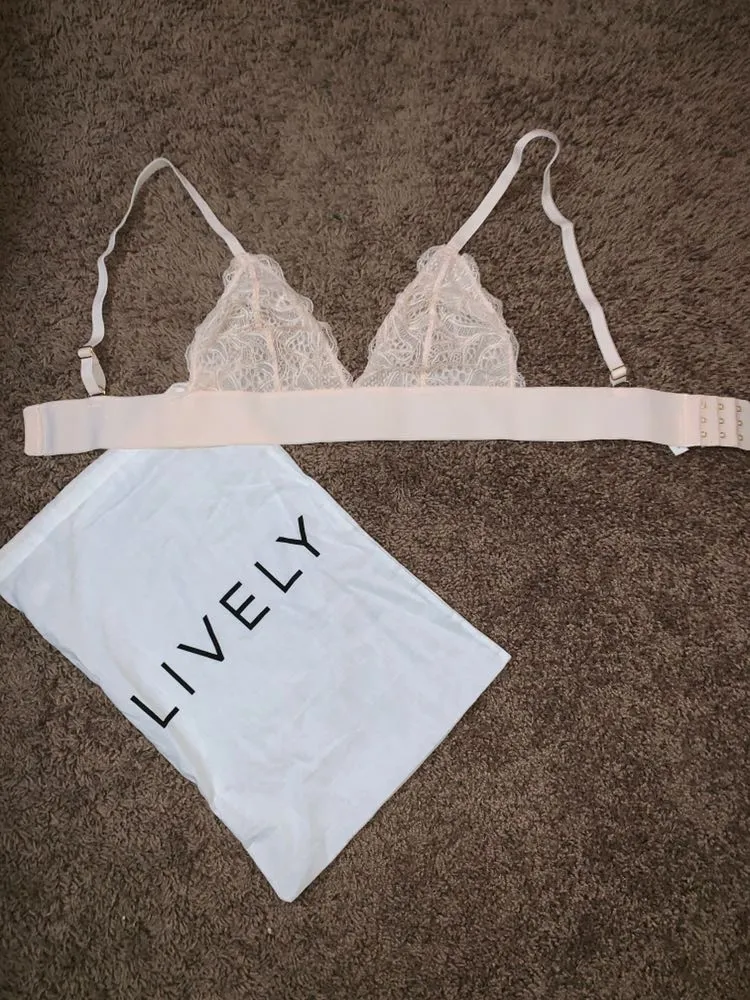 Sheer Bralette Pink - Image 2