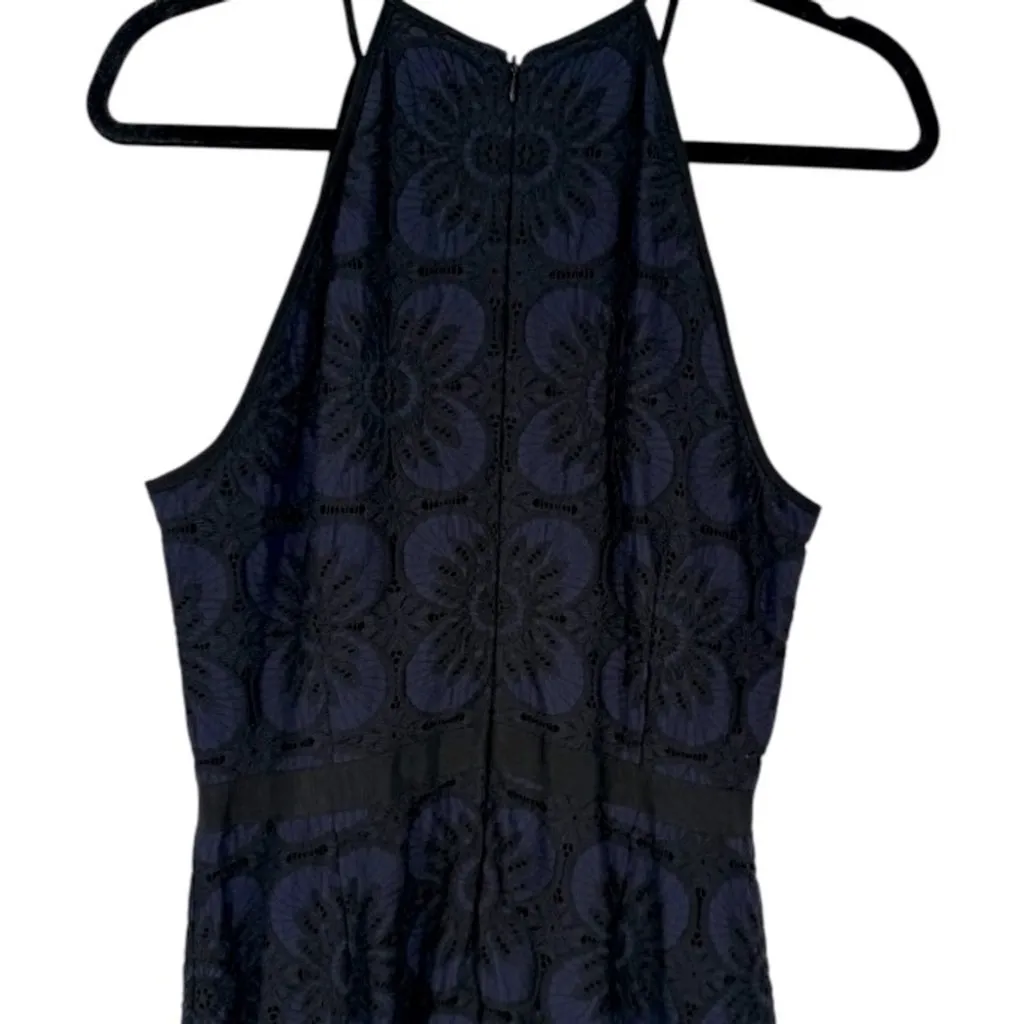 Banana Republic Lace Midi Dress Size 8 Whimsigoth Dark Romantic‎ Fairy Feminine - Image 6