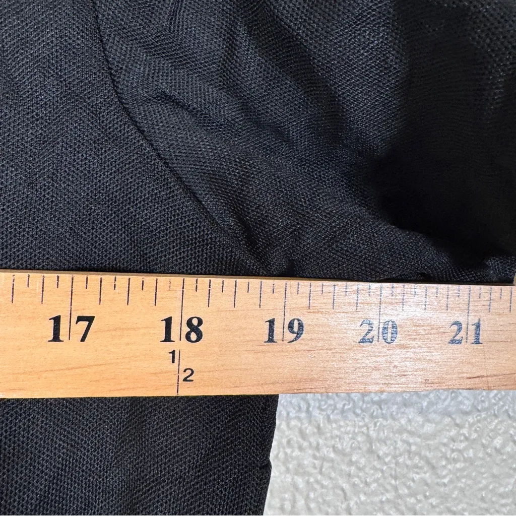 Vintage Black White Short Sleeve Blouse Womens M Preppy Bows Coquette Shirt Size M - Image 3