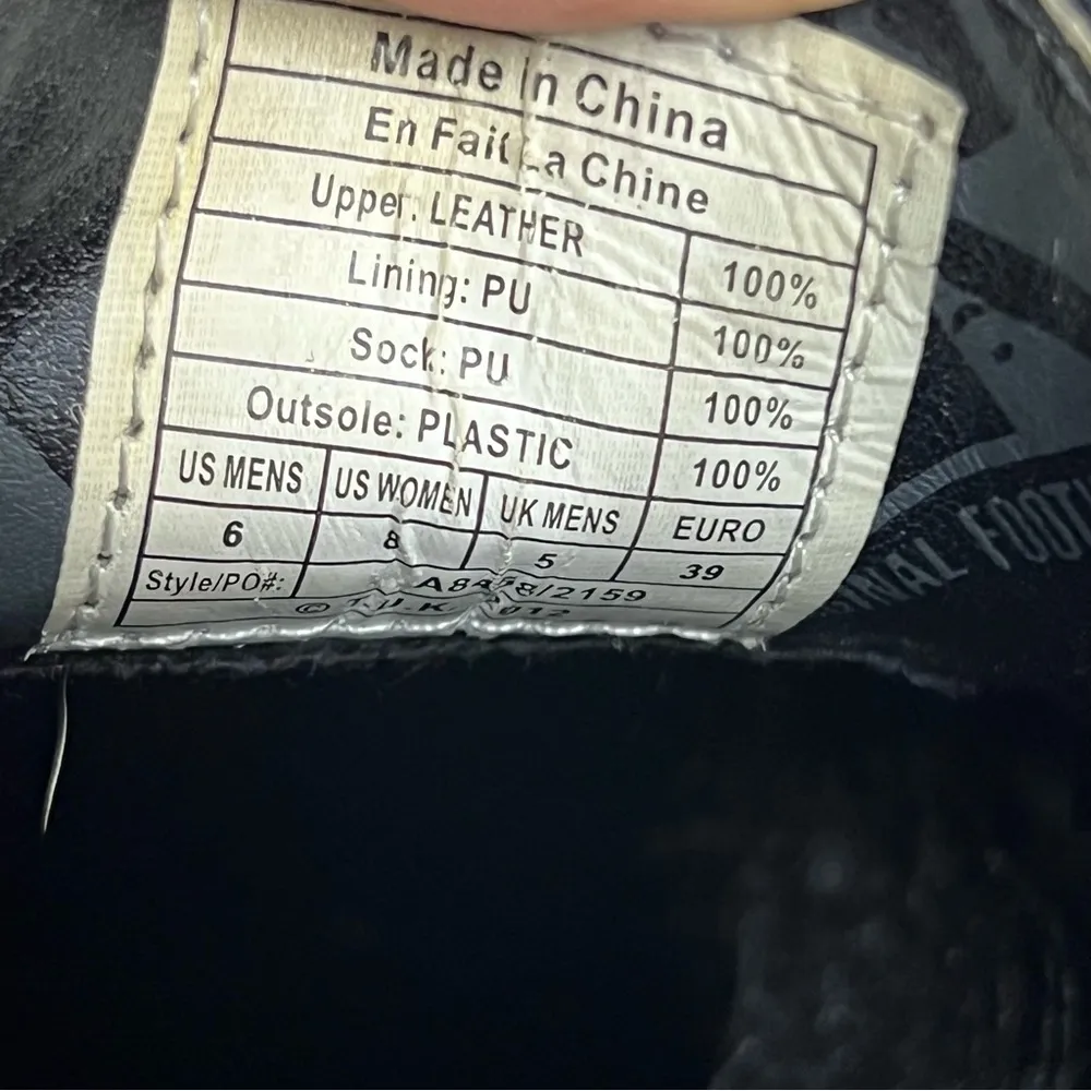 T.U.K. Size 6 Two Tone leather Viva Mondo Suede Creepers Black - Image 5