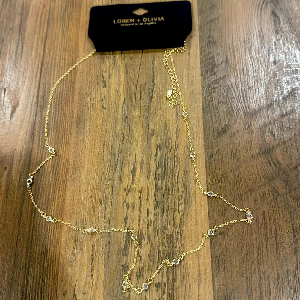 Loren & Olivia Necklace Gold - Image 2