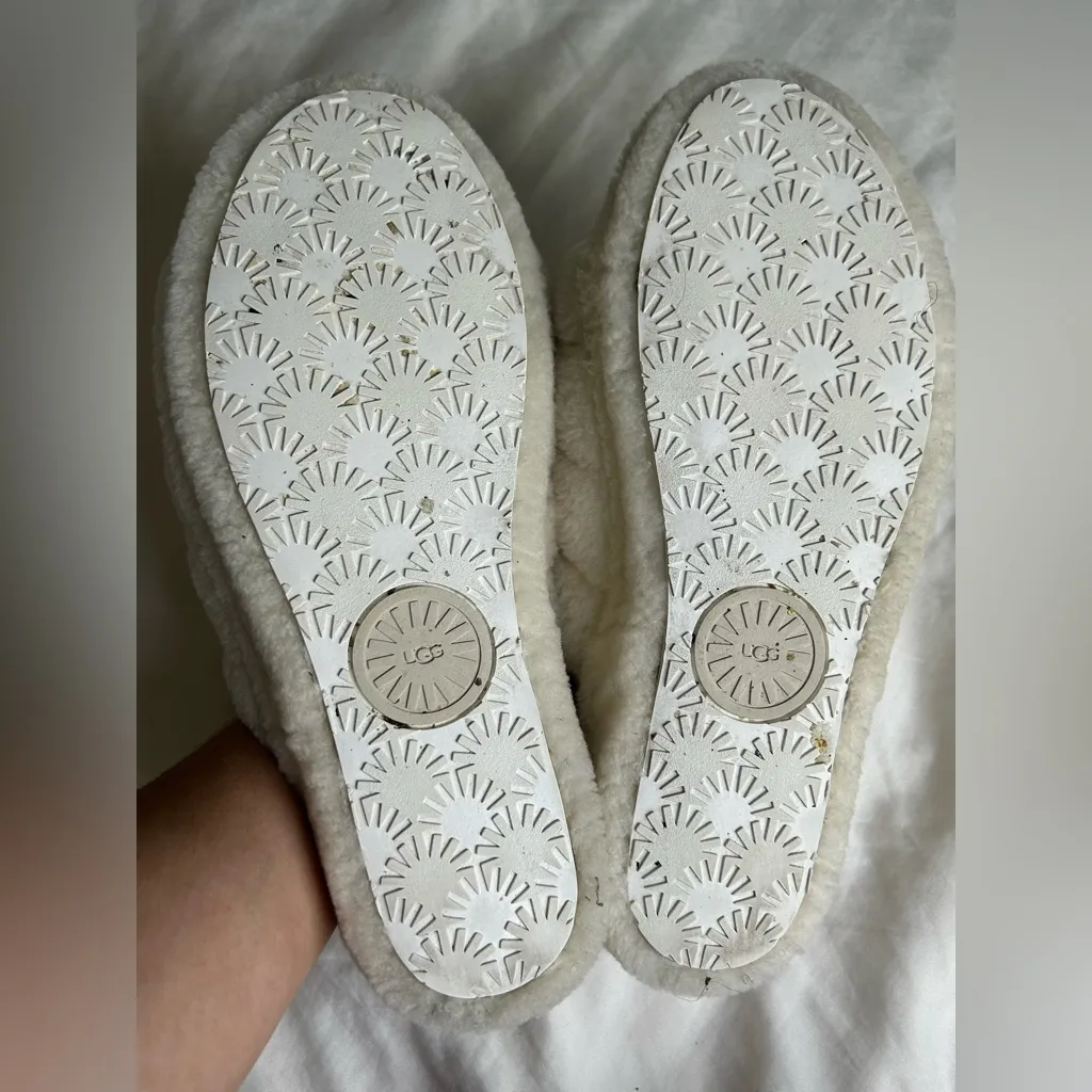 UGG Fluff Yeah Slippers ivory cream – Size 11 - Image 7
