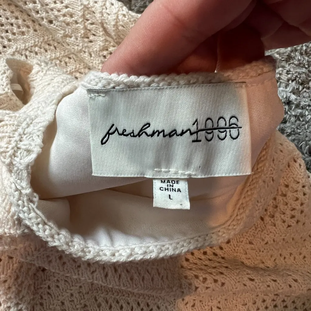 Freshman 1996 2 piece crochet set L Size L - Image 11