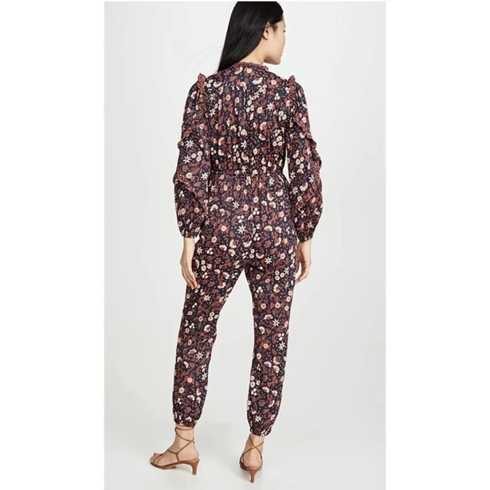 Ulla Johnson Delphine Jumpsuit Midnight Floral - Image 91