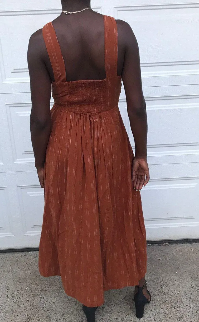 knee length dresses for ladies FREE PEOPLE Adriel Midi Dress main image 1