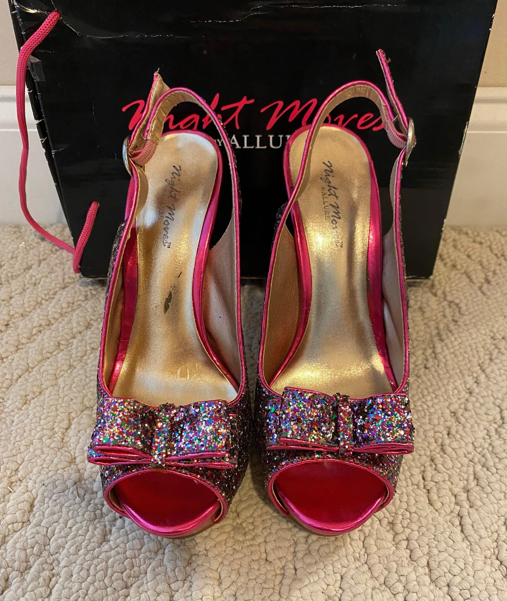 Multicolored Sparkle Heel - Image 5