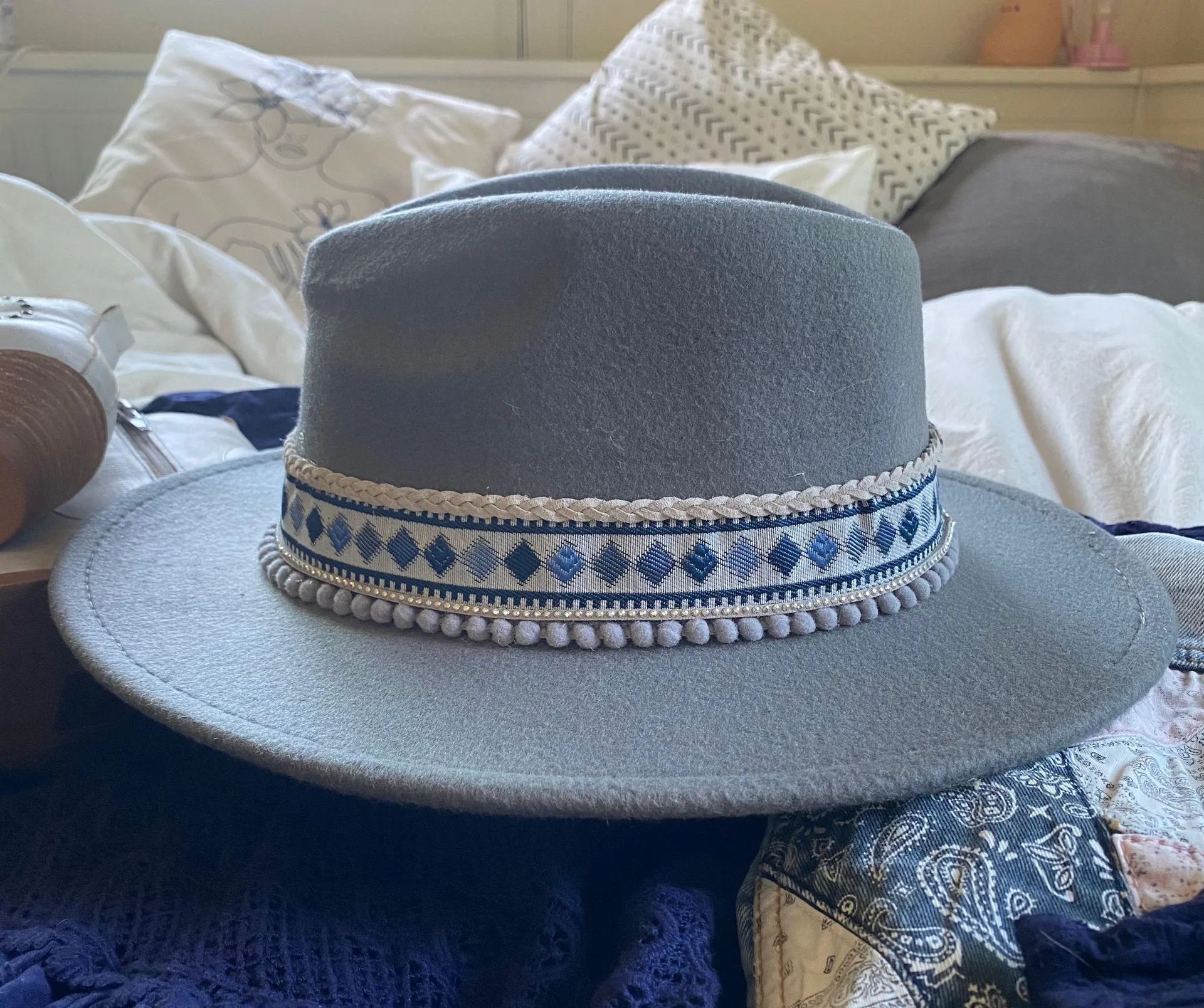 Boutique NEW ‘Knox’ Wide Brim Hat  - Image 4