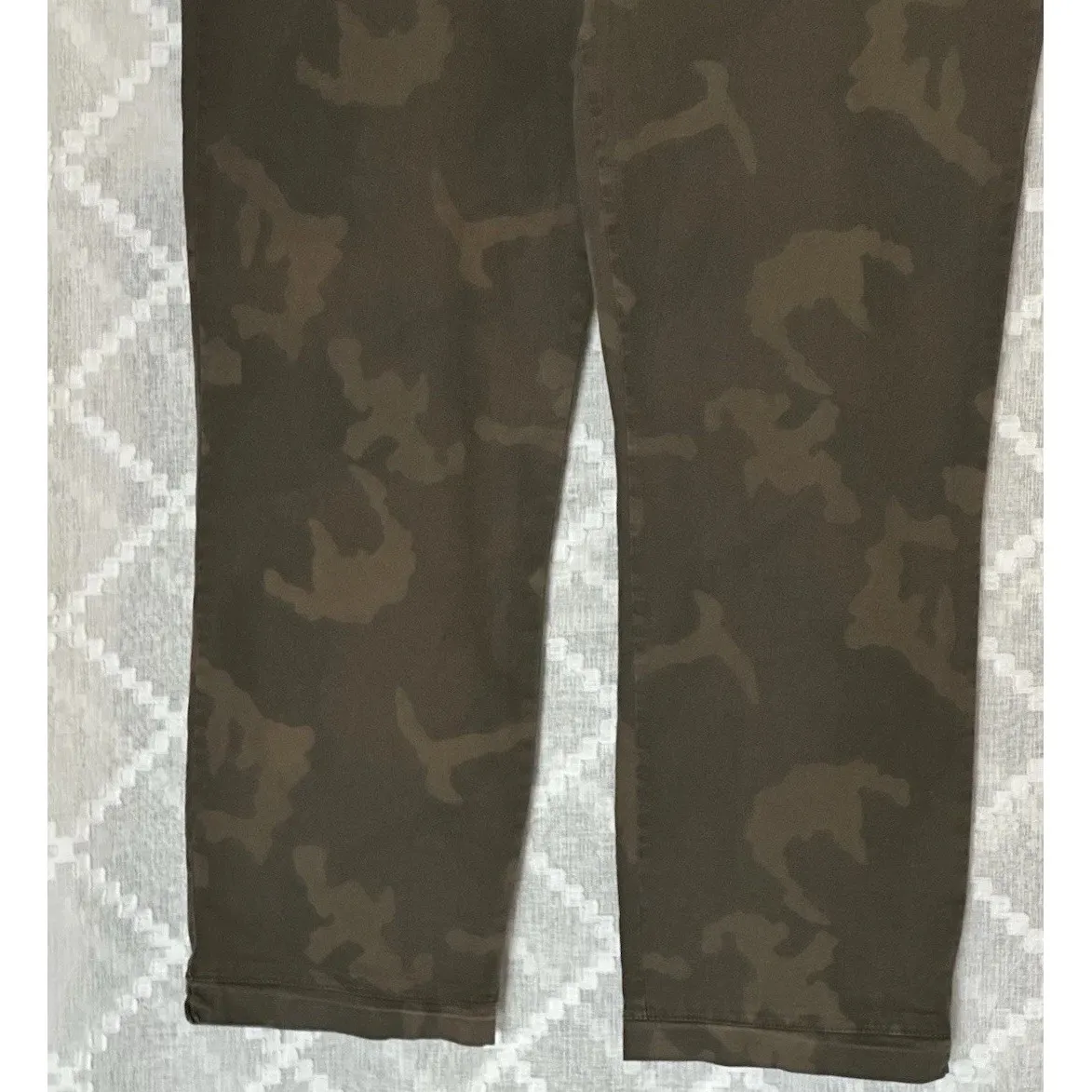 Wearables Women's Camo Pants Large Brown Green Stretch Casual Utility Army - Image 4