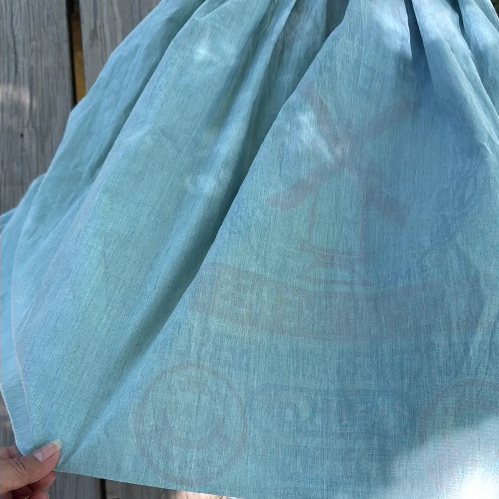 LIZ ALIG Chic Asymmetrical Light Blue Dress Size L - Image 8