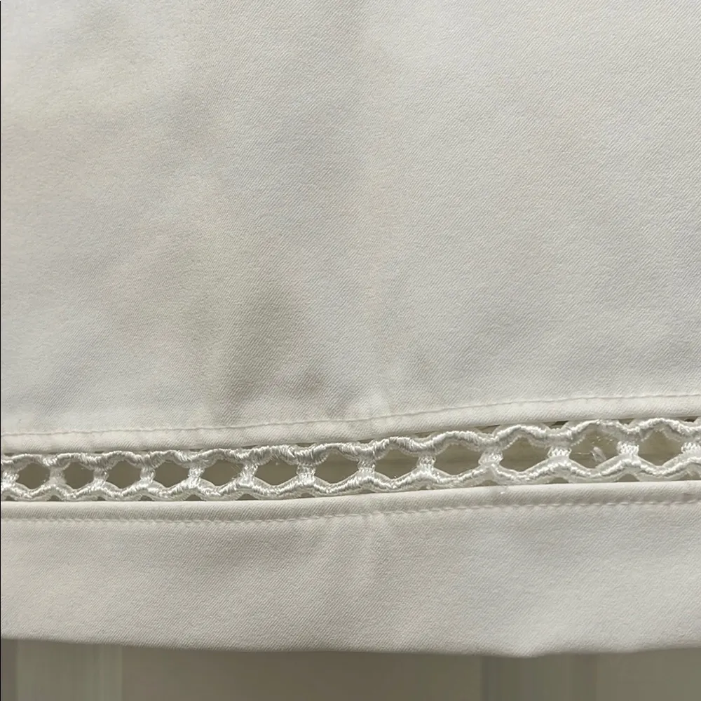 Lilly Pulitzer Luxletic Monica Mini Skirt Skort & Crochet Hem - Size 14 - Image 7