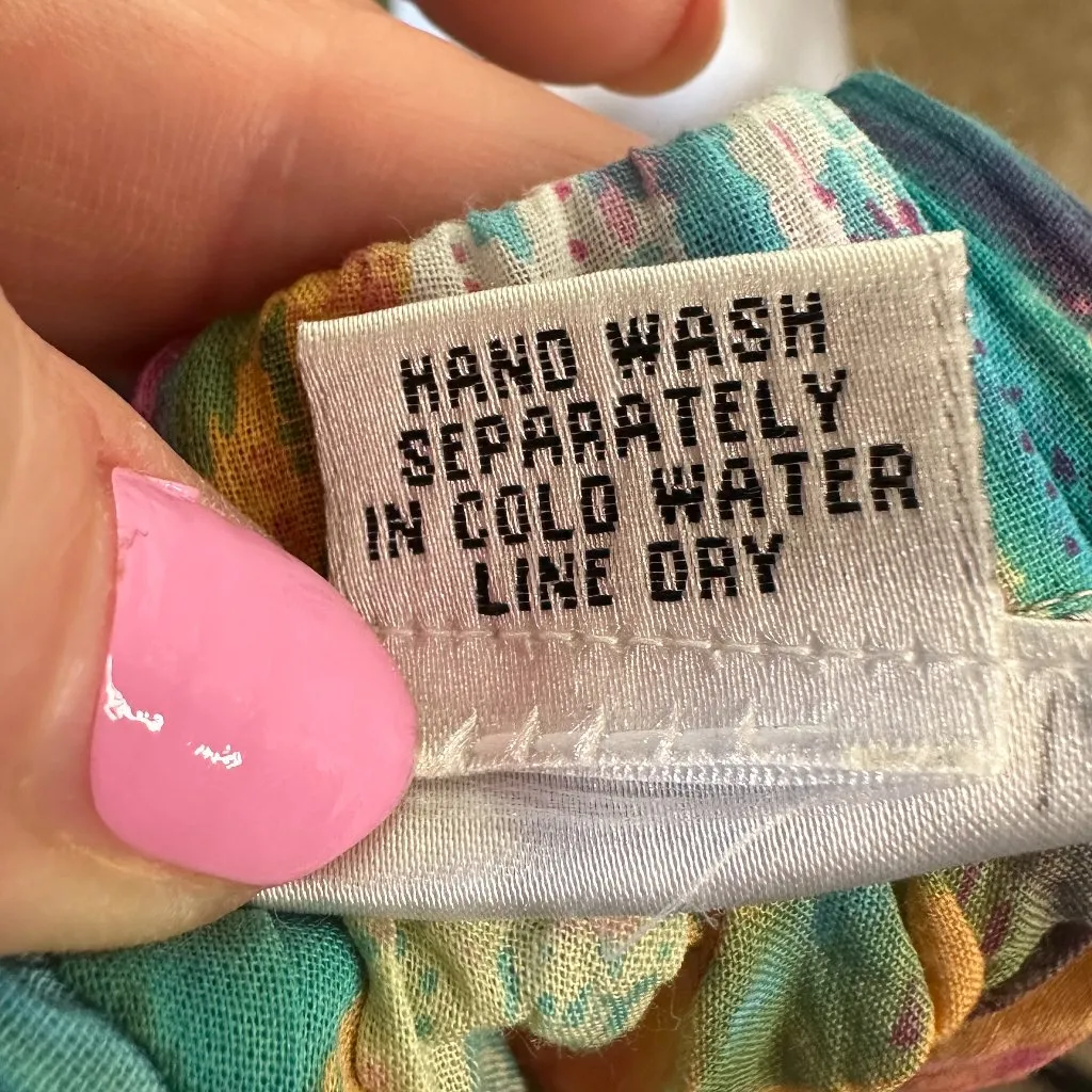 Le Mieux Studio Womens Vintage Bohemian Chevron Cotton Midi Skirt Boho One Size Green Size undefined - Image 6