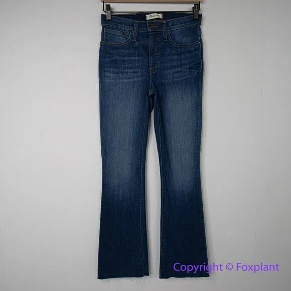 New! Madewell Tall Cali Demi-Boot Jeans in Marco Wash, 26T‎ - Image 4