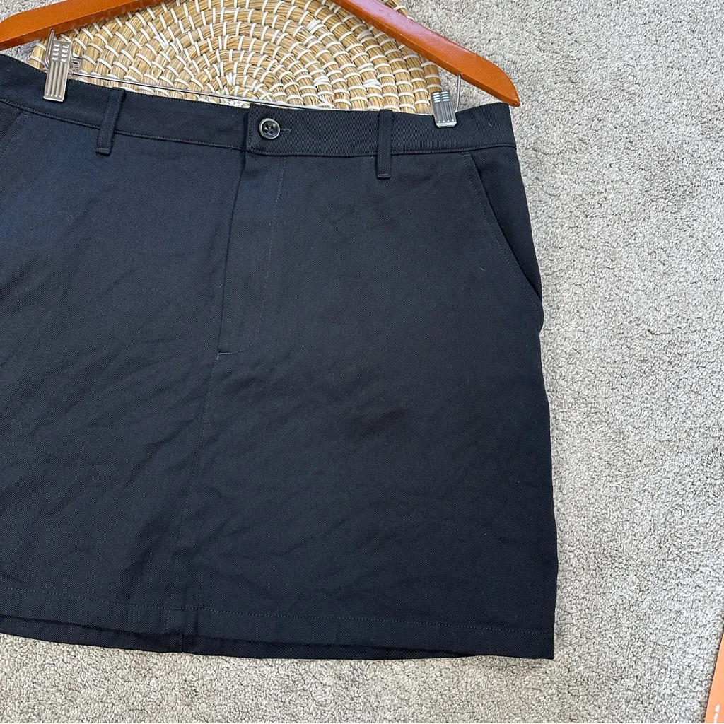 Icebreaker Women’s Berlin Merino Wool Cotton Mini Skirt Outdoor in Black 32 - Image 7