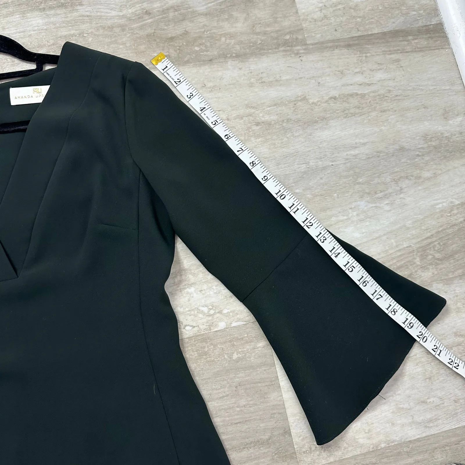 AMANDA UPRICHARD green Fresno Mini Dress Size small - Image 8