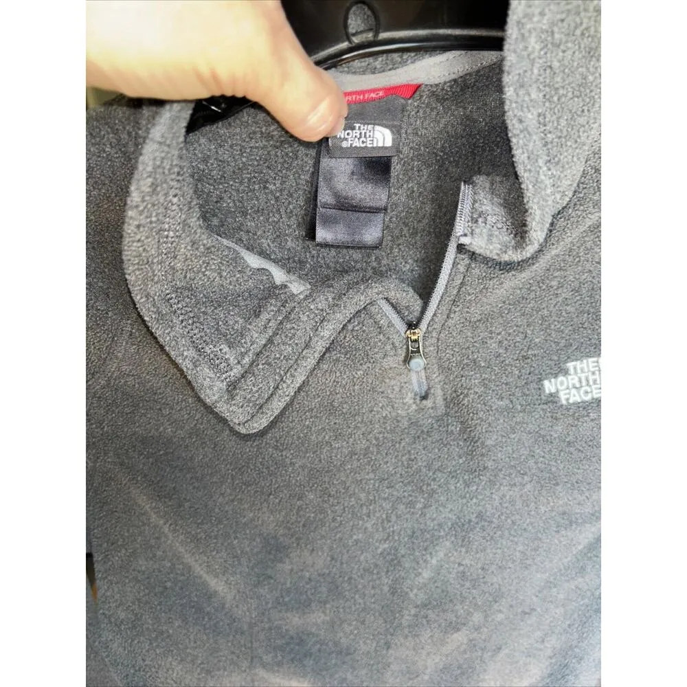 The North Face  Fleece Pullover Womens Medium Outdoors Hiking 1/4 Zip Up - Image 2