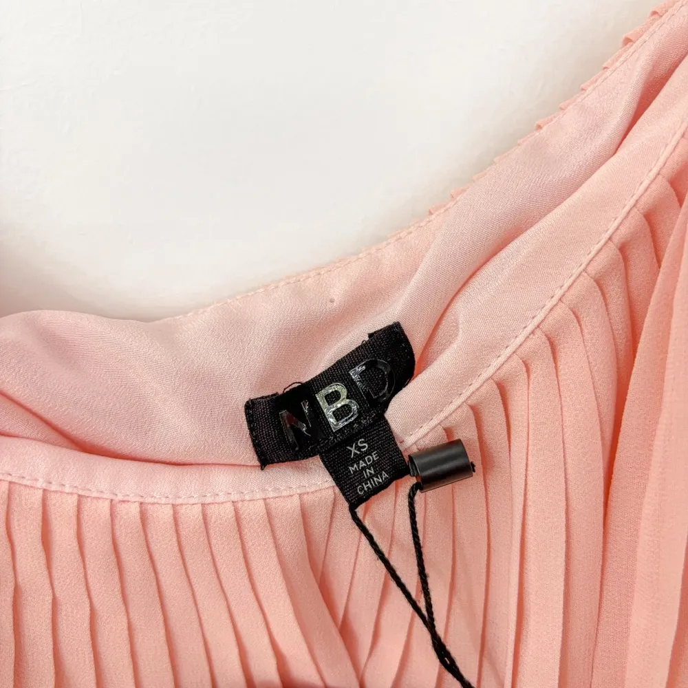 NEW NBD Girlfriend Material Dress Blush - Image 4