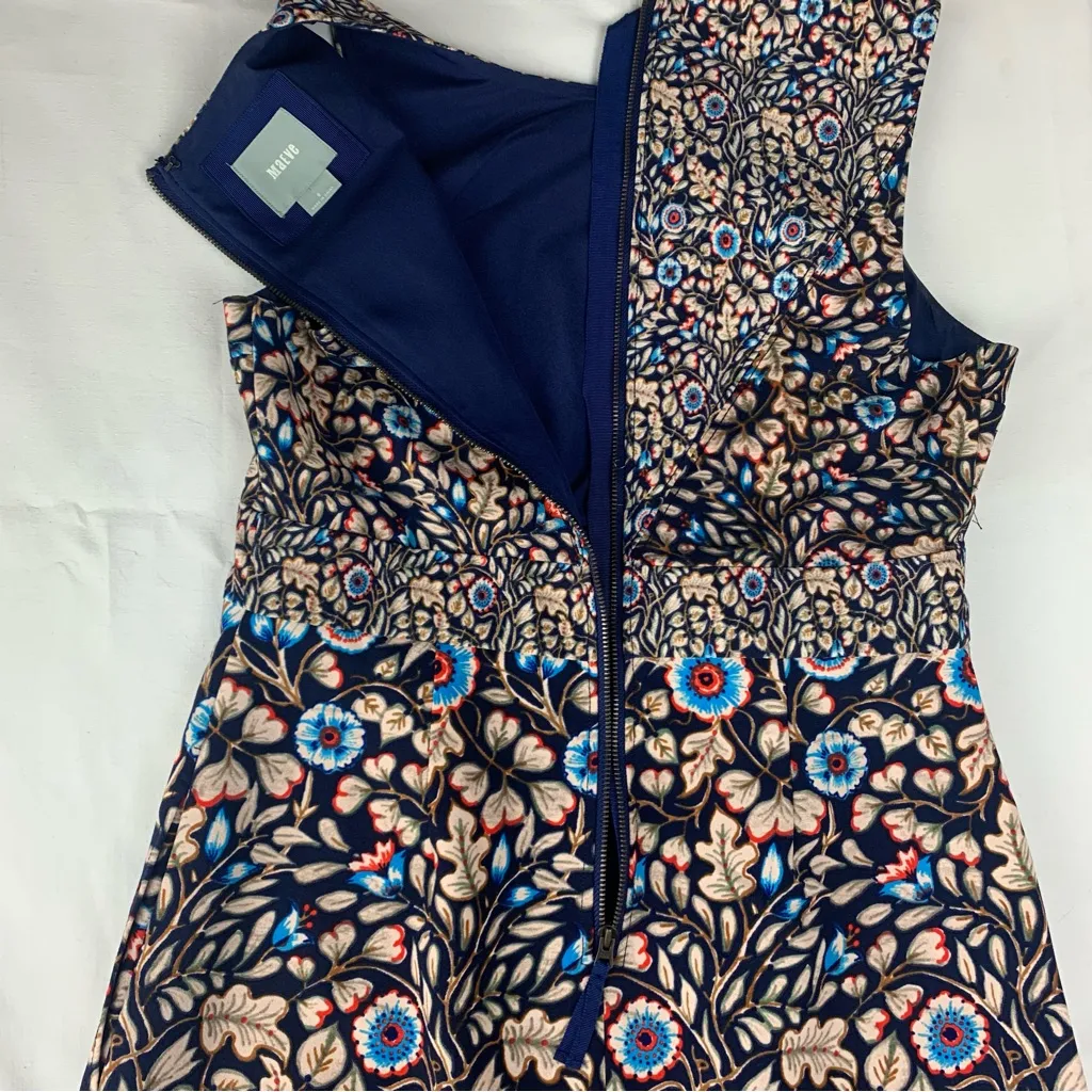 Maeve size 6 small Vibrant Floral Mini Dress sleeveless layering anthropologie - Image 13