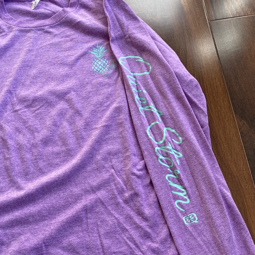 4/$20 Quiet Storm Long Sleeve Pineapple T-Shirt - Image 5