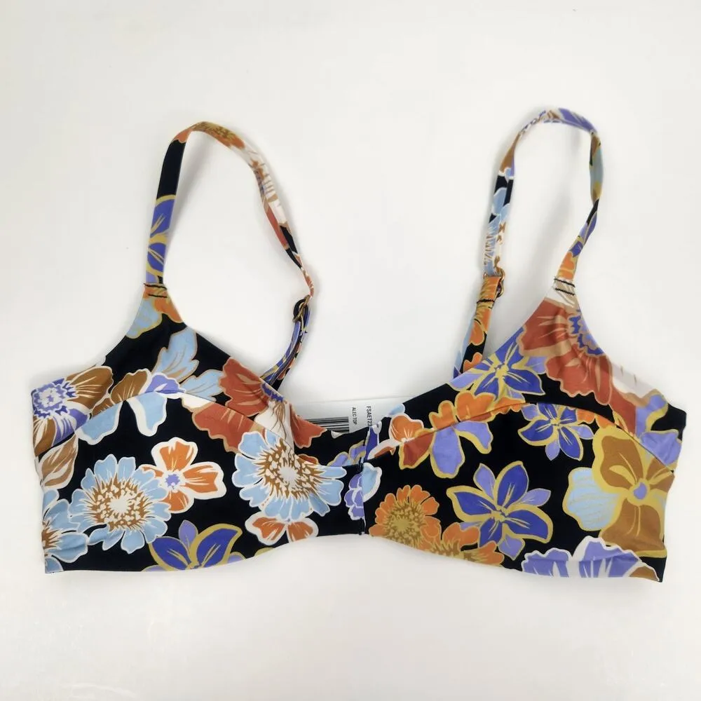 L*Space Fused Alec Bikini Top in Sugar and Spice Floral Size Small NWT - Image 3