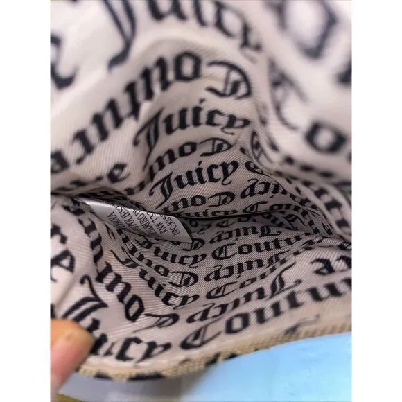 Juicy Couture Goth Stat Black‎ Cellie Mini Crossbody Cellphone Pouch Bag - Image 4