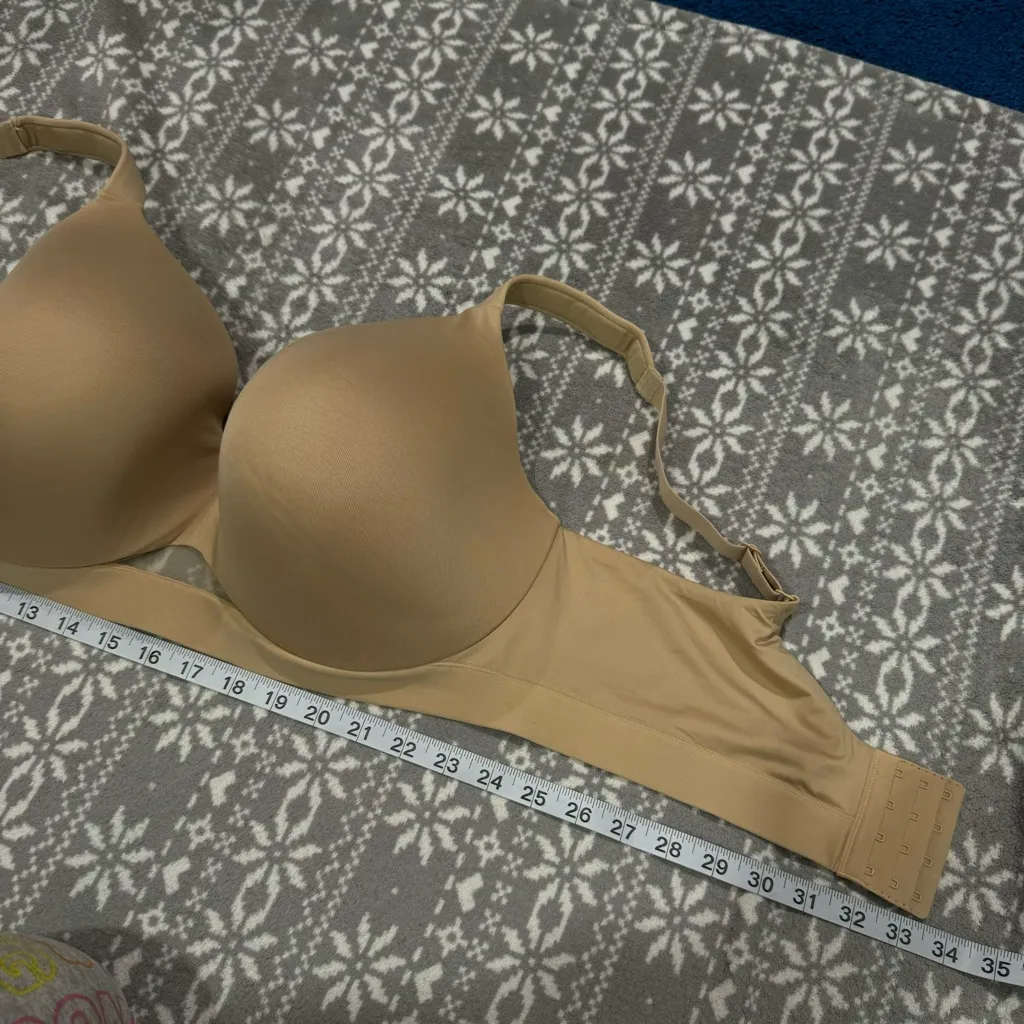 NEW Cacique Lane Bryant Womens Bra Comfort Bliss Lightly Lined No Wire 40F Cafe - Image 10