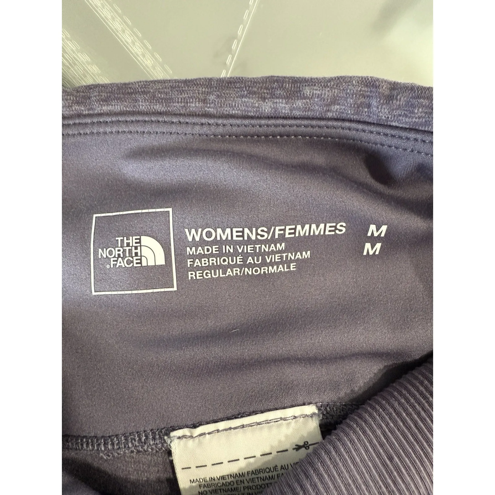 The North Face Womens Cycling Shorts Purple Athletic Bike Shorts Medium - Image 4