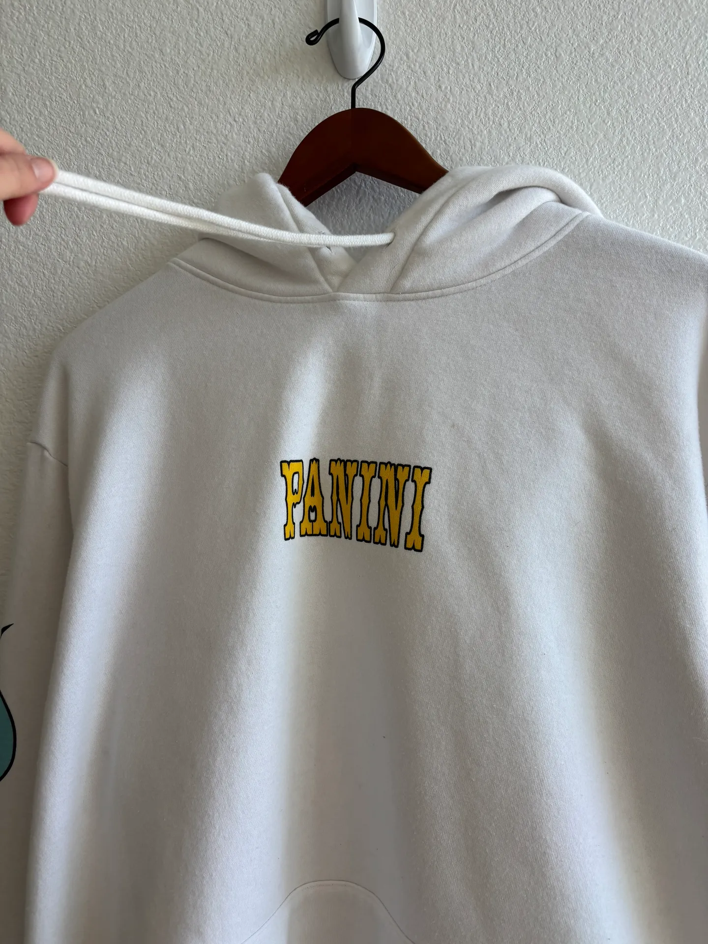 White Lil Nas X Panini Hoodie - Image 3