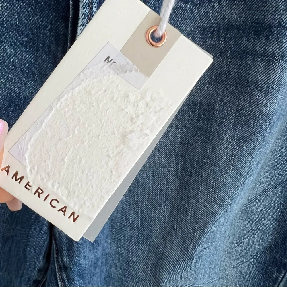 NWT Good American Good Boy Y2K 90s Denim Jeans 6 / 28 - Image 10