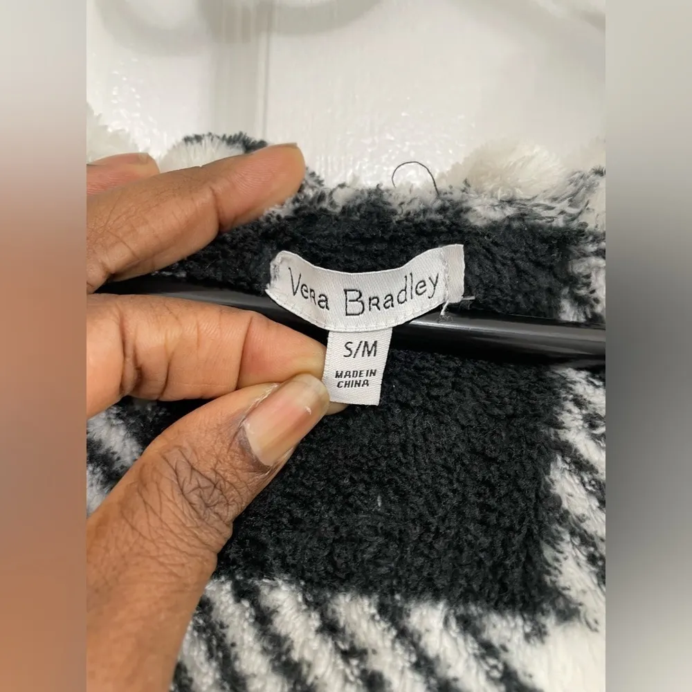 Vera Bradley Plush Fleece Robe S/M - Image 5