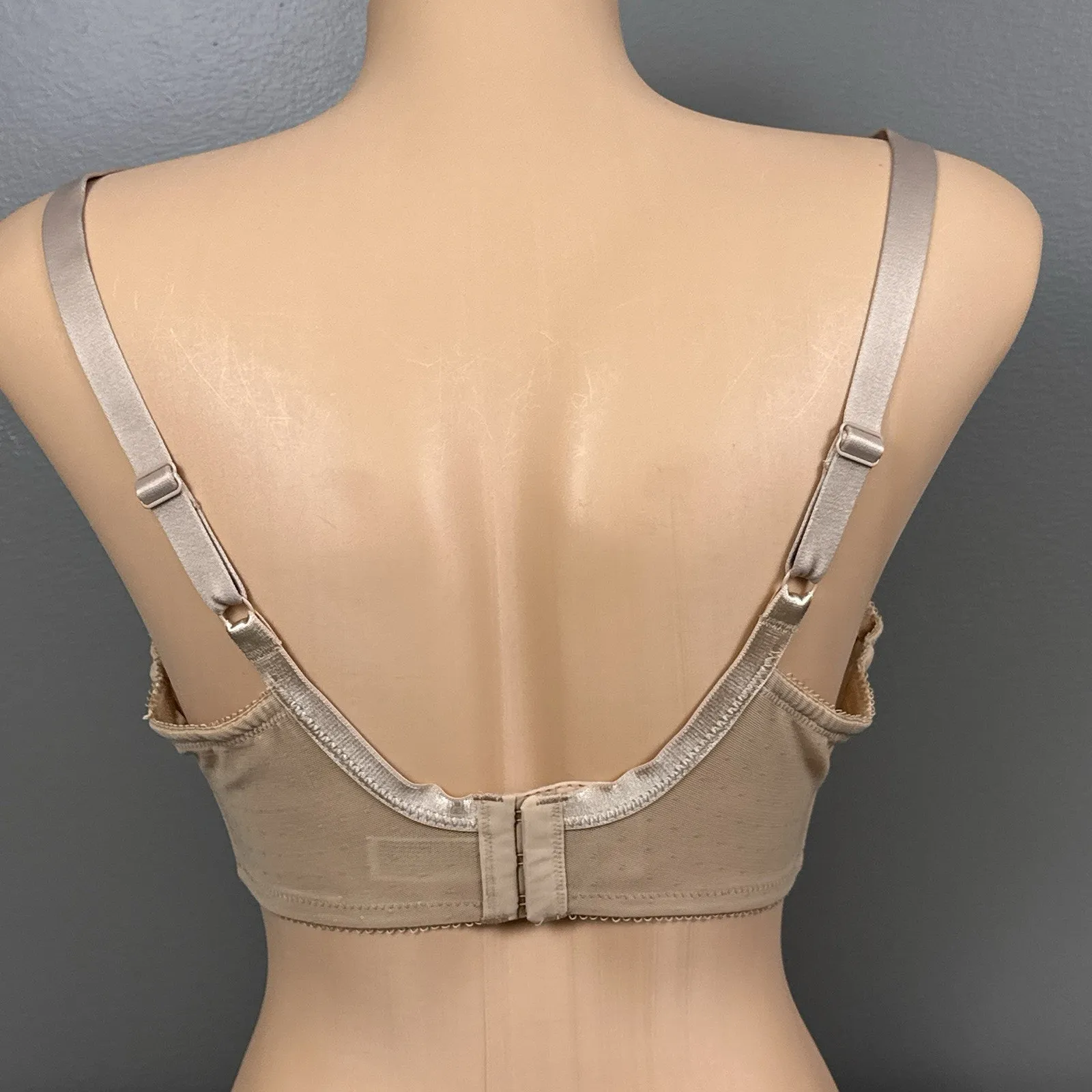 Wacoal Retro Chic Full Figure Underwire Bra Size 34DD 855186 New NWT Beige Tan - Image 5