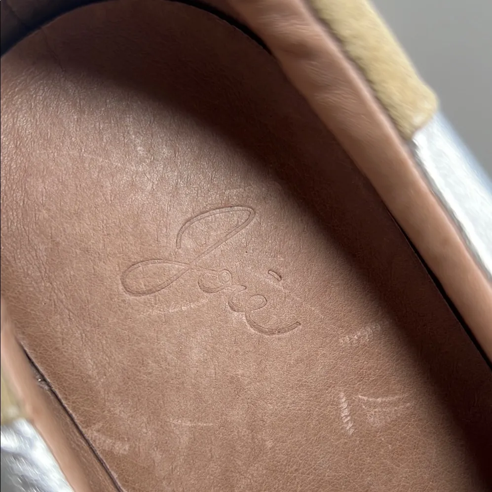 JOIE Silver Women's Sneakers - Image 2