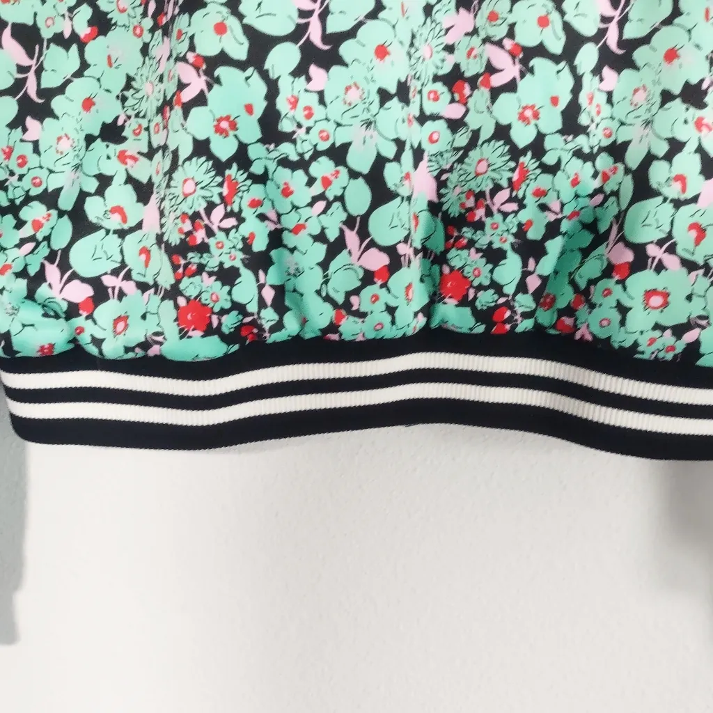 Maje Bert Satin Bomber Jacket Size 40 (L) - Image 4