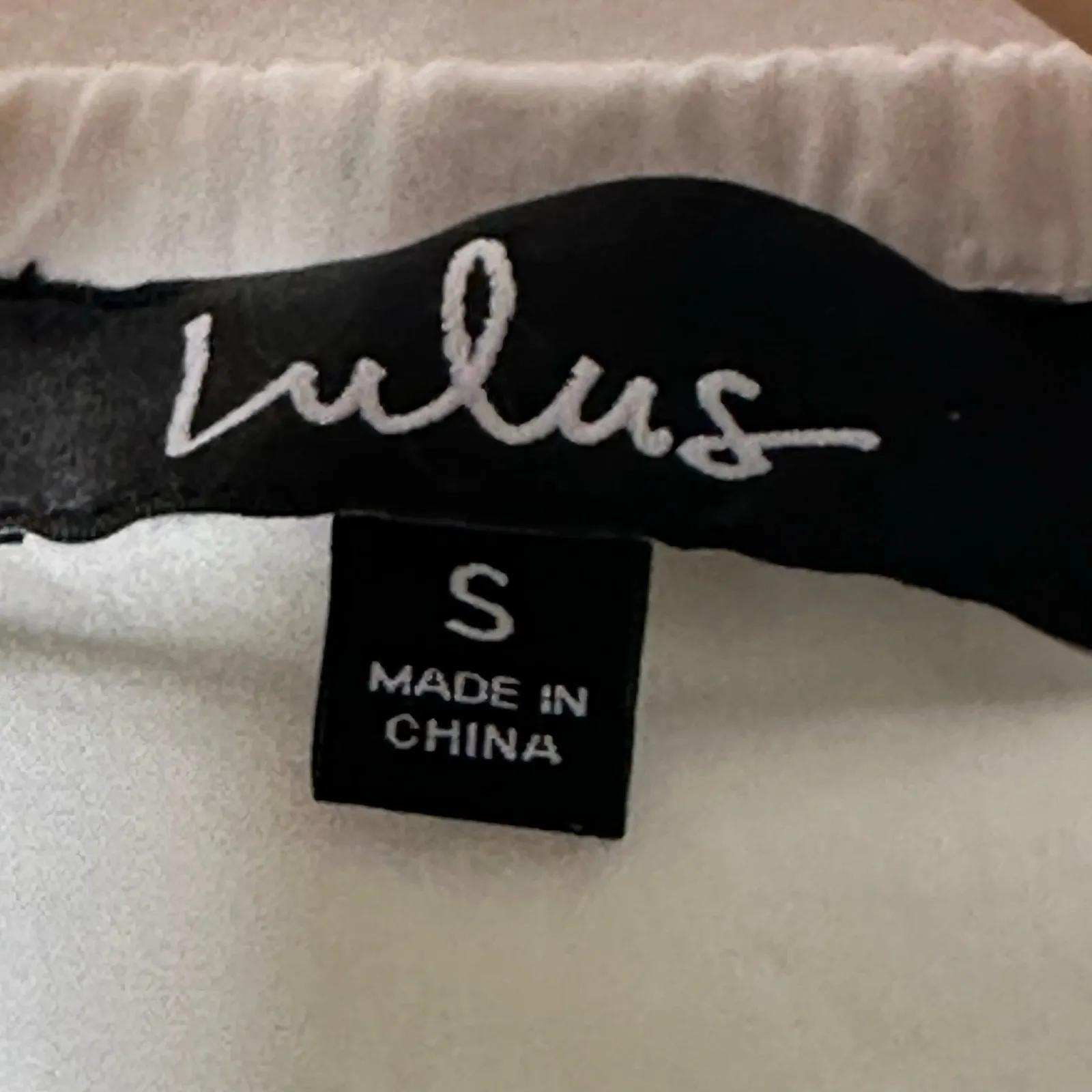 Lulus White Ruffle Off The Shoulder Cropped Top Size S Eyelet Trim Smocked Hem - Image 4