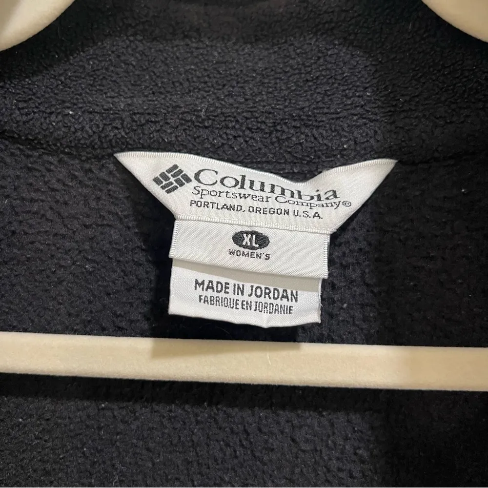 Columbia Black Full Zip Jacket Coat - Image 2