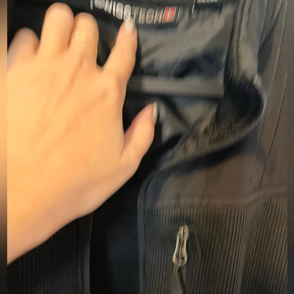 Swisstech Full Zip Up Fleece Jacket Black - Image 2