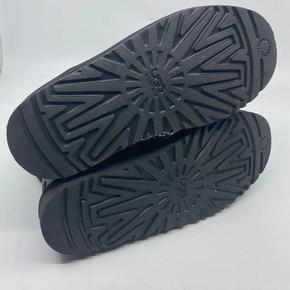 Fashion UGG Black Silver Special Boots Size: US 4 - Image 6