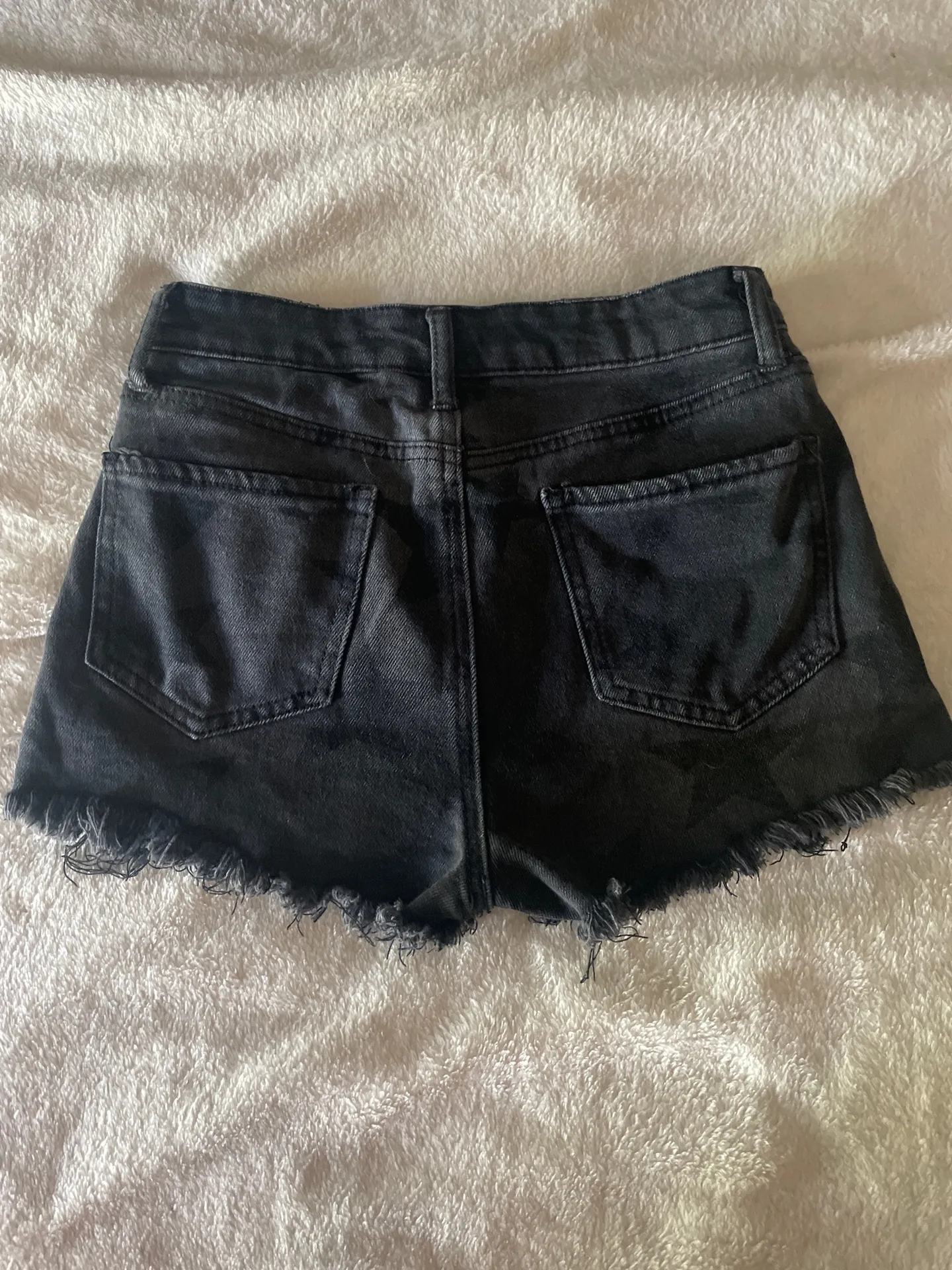 Material Girl Shorts Denim Black - Image 3