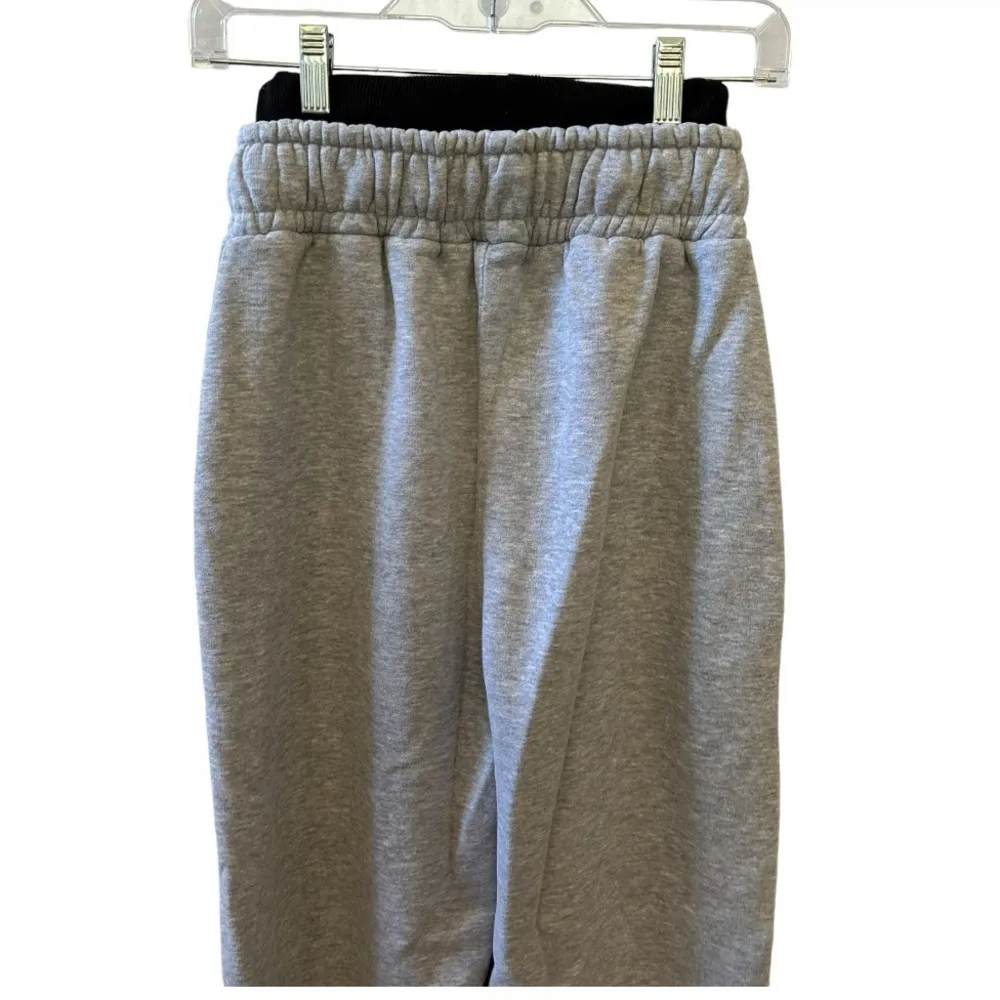 MISSGUIDED | Gray Sweatpants Double Layered Size 2 - Image 4