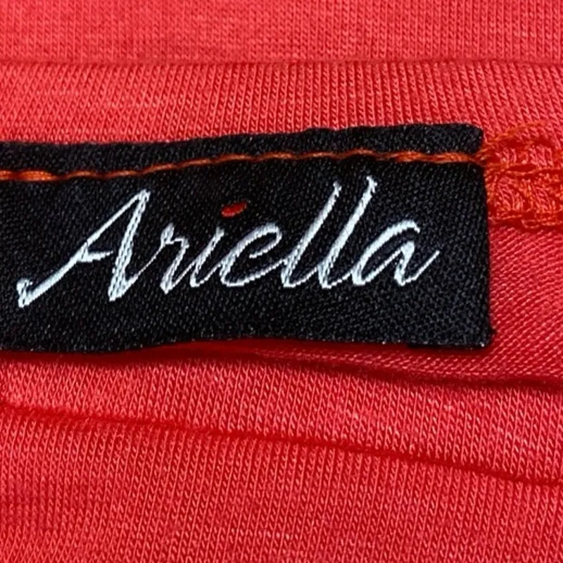 Ariella Red Multicolor Beads Strapless Sleeveless Mini Bandeau A-line Dress Sz S - Image 4