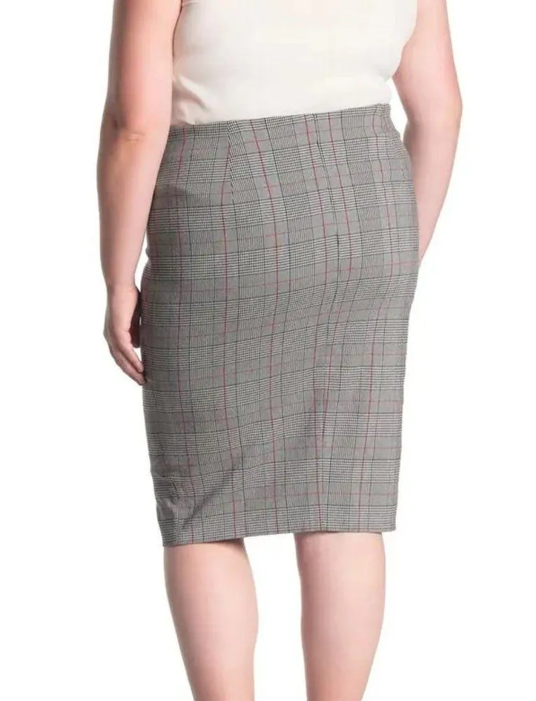 Maree Pour Toi Chevron Pencil skirt. Size 16 - Image 2
