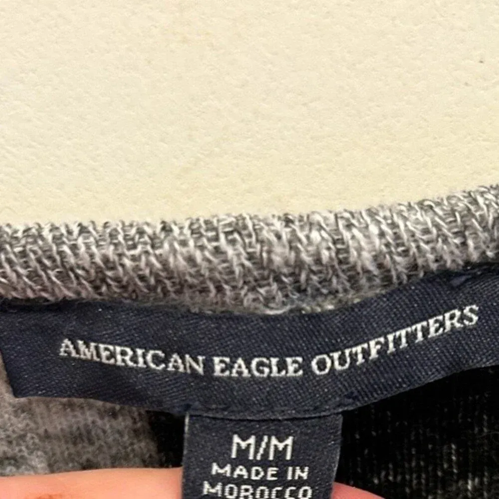 American Eagle Aztec Print Poncho Ruana‎ Size Medium - Image 2