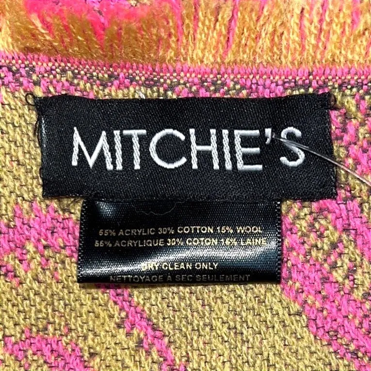 Mitchie's Wild Side Cloud 9 Scarf Multicolor Animal Print Faux Fur NWT - Image 7