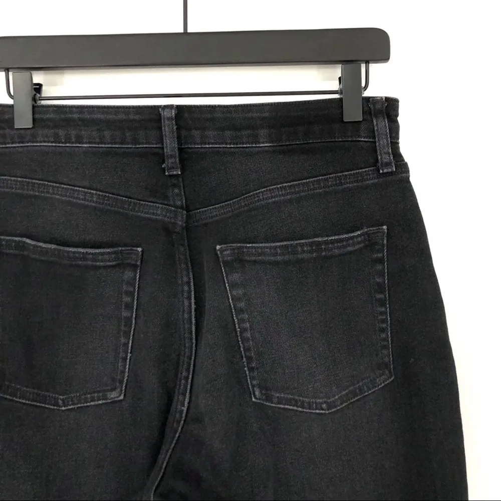 ETICA Tyler Boy Straight Ankle Raw Hem Washed Black 27 - Image 9