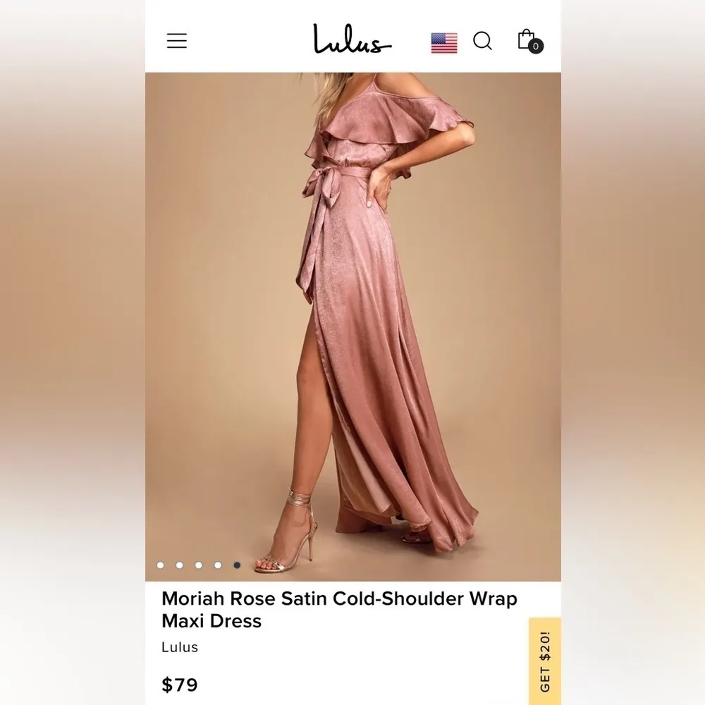 ✨NEW✨ Moriah Rose Satin Cold - Image 5