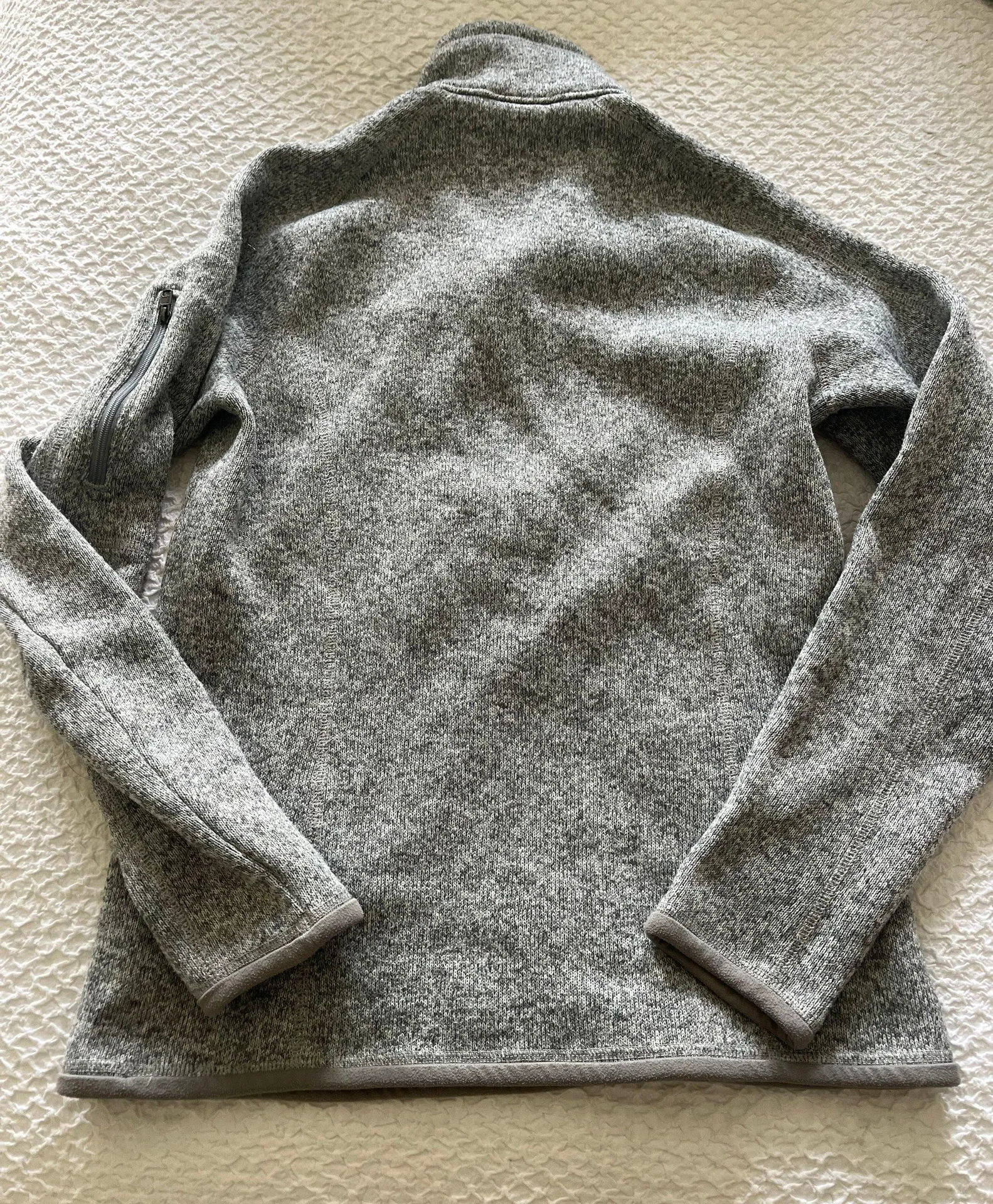 Patagonia Gray Patigonia Half-Zip Jacket - Image 2