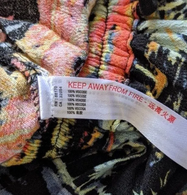 Brand New Blue Lagoon Print Pants - Image 9