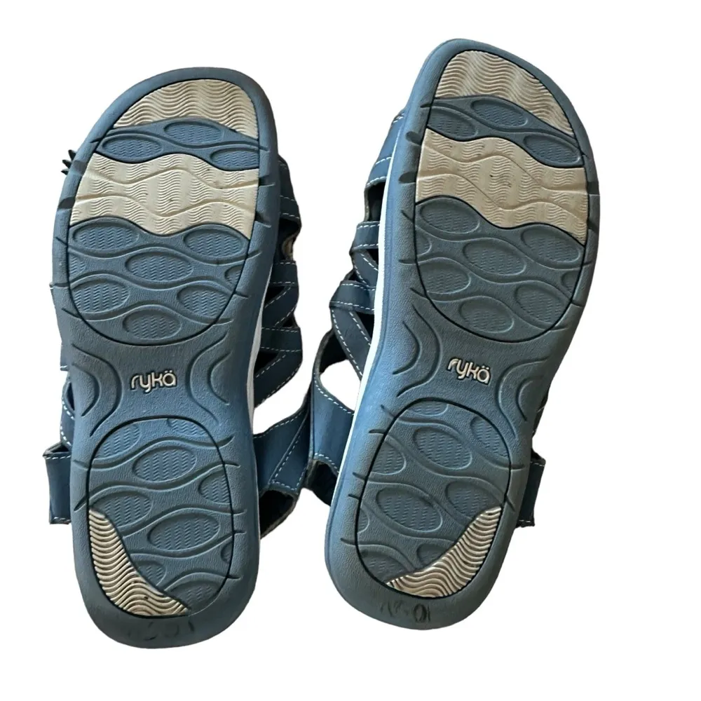 Ryka Woman's Outdoor Sandal blue  size 7W - Image 2