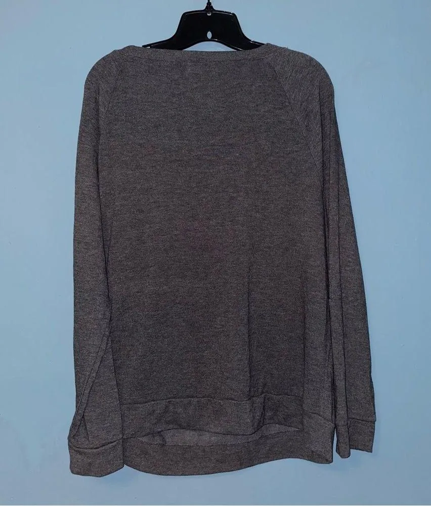 Disney Minnie Mouse Scoop Neck Lightweight Sweatshirt Size 2X - Image 6