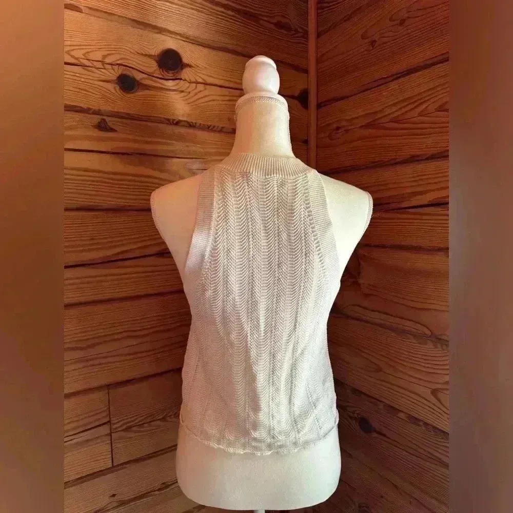Aritzia Wilfred Halter Knit Tank size medium​ - Image 4